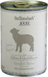 Produktbild von Dr. Clauder's BARF Komplett Menü Lammragout - 12 x 400 g