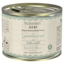 Produktbild von Dr. Clauder's BARF Komplett Menue Lammkarree - 6 x 200 g