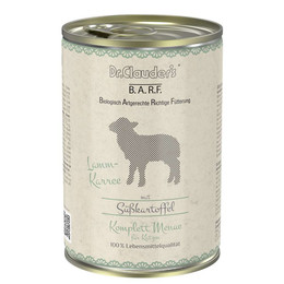Produktbild von Dr. Clauder's BARF Komplett Menue Lammkarree - 6 x 400 g