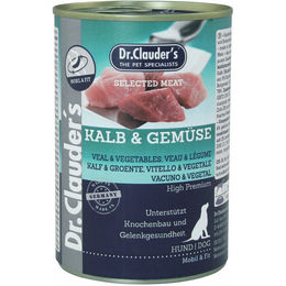 Produktbild von Dr. Clauder's Best Choice Hund Selected Meat Kalb & Gemüse - 6 x 400 g