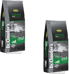Produktbild von Dr. Clauder's Best Choice Lifecycle Sensitive Adult Lamm & Reis All Breed Hundetrockenfutter Sparpaket 2 x 12,5 Kilogramm