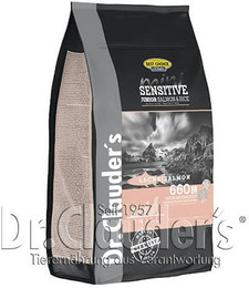 Produktbild von Dr Clauder's Best Choice Mini Junior Lachs & Reis Hundetrockenfutter - 2 x 2 kg