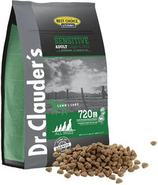 Produktbild von DR.CLAUDER’S Best Choice Sensitive Adult Lamm & Reis Trockenfutter - 4 kg