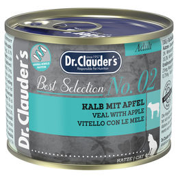 Produktbild von Dr. Clauder's Best Selection Adult No. 2 Kalb mit Apfel - 6 x 200 g