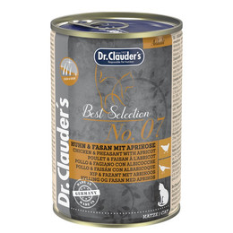 Produktbild von Dr. Clauder's Best Selection Adult No. 7 Huhn & Fasan mit Aprikose - 6 x 400 g