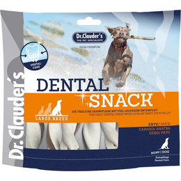 Produktbild von Dr. Clauder's Dental Snack Ente Large Breed - 2 x 500 g