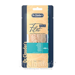 Produktbild von Dr.Clauder's Filet Snack Makrele - 12 x 30 g