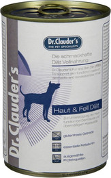 Produktbild von Dr. Clauder's FSD Haut & Fell 400g Dosen Diätnahrung Hundenassfutter Haut & Fell 6x400g