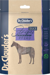 Produktbild von Dr. Clauder's Functional Soft Dried Strips Pferdefleisch Hundesnack - 10 x 80 g