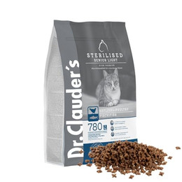 Produktbild von Dr. Clauder's High Premium Sterilised Senior Light Katzenfutter - 4 kg