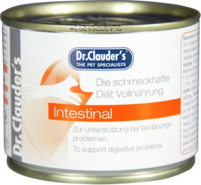 Produktbild von Dr. Clauder's IRD Intestinal Diät 200g Dosen Hundenassfutter Sparpaket Intestinal Diät 12x200g