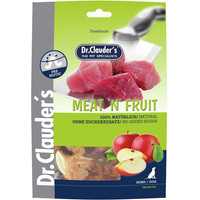 Produktbild von Dr. Clauder's Meat'N' Fruit Apfel & Huhn Hundesnack - 10 x 80 g