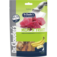 Produktbild von Dr. Clauder's Meat'N' Fruit Banane & Huhn Hundesnack - 10 x 80 g