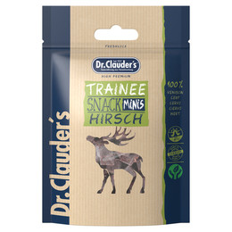 Produktbild von Dr. Clauder's Mini Trainee Snack Hirsch - 50 g