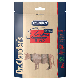 Produktbild von Dr. Clauder's Rinderfleisch Stripes Large - 10 x 80 g