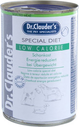 Produktbild von Dr. Clauder's Special Diet Low Calorie 400g Dosen Hundenassfutter Sparpaket Low Calore 12x400g