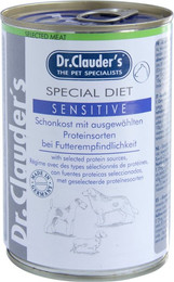 Produktbild von Dr. Clauder's Special Diet Sensitive 400g Dosen Hundenassfutter Sparpaket Sensitive 12x400g
