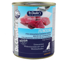Produktbild von Dr Clauder Selected Meat Junior Nassfutter für Hunde - 6 x 800 g
