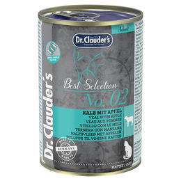 Produktbild von Dr.Clauders Best Selection Adult No2 Kalb mit Apfel - 6 x 400 g