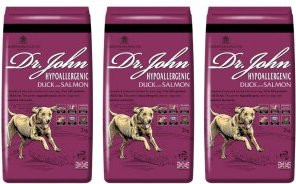 Produktbild von Dr John Ente und Lachs Hypoallergenic Hundefutter - 3 x 2 kg