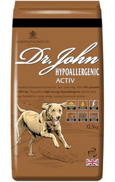 Produktbild von Dr John Hypoallergen Aktiv Trockenfutter mit Huhn und Reis - 12,5 kg