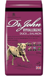 Produktbild von Dr John Hypoallergene Ente und Lachs - 12,5 kg