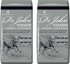 Produktbild von Dr John Titanium Reich an Huhn mit Gemüse - 2 x 15 kg