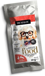 Produktbild von DR MALOU Gefriergetrocknete Ente mit Kaninchen Trockenfutter für Hunde 10 g