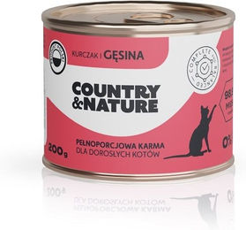 Produktbild von DR PETCARE Huhn &amp; Gans Nassfutter für Katzen 200 g