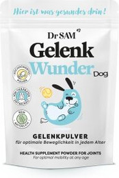 Produktbild von Dr. SAM GelenkWunder Dog - hochdosiertes Gelenkpulver für Hunde 140 g