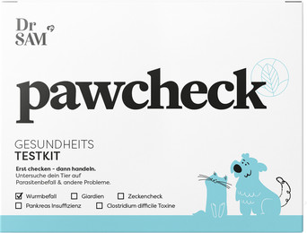 Produktbild von Dr. Sam pawcheck Giardien Selbst-Test 2er Set