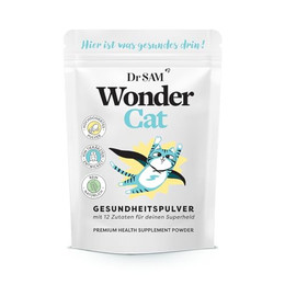 Produktbild von Dr. SAM WonderCat Gesundheitspulver für Katzen - 45 g