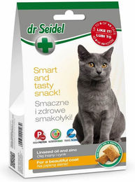 Produktbild von DR SEIDEL Leckerbissen für ein schönes Fell für Katzen 50 g