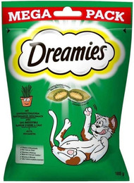 Produktbild von DREAMIES Catnip Katzenminze Leckerli für Katzen - 4 x 180 g