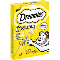 Produktbild von Dreamies Creamy Snacks Käse - 44 x 10 g