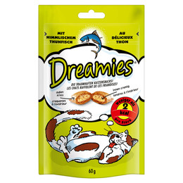 Produktbild von Dreamies Katzensnack mit Thunfisch - 6 x 60 g