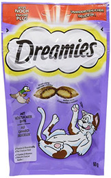 Produktbild von Dreamies Katzensnacks Klassiker mit Ente - 6 x 60 g