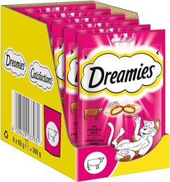 Produktbild von DREAMIES Katzensnacks mit Rind - 6 x 60 g
