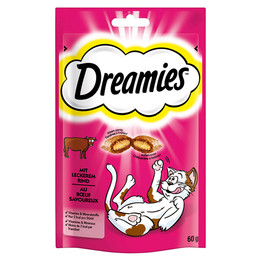 Produktbild von Dreamies Katzensnacks mit Rind - 6 x 60 g
