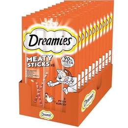 Produktbild von Dreamies Meaty Sticks Katzensnack mit Huhn - 14 x 30 g
