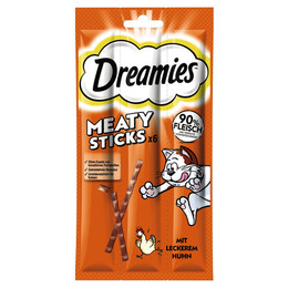 Produktbild von Dreamies Meaty Sticks mit Huhn - 6 x 5 g