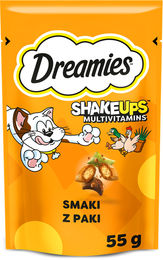 Produktbild von Dreamies Shake Ups Multivitamins Geflügel Picknick - 55 g