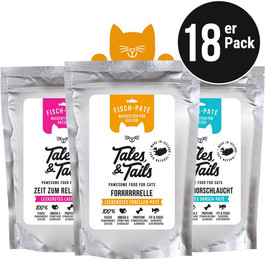 Produktbild von Dreierlei Fisch Nassfutter für Katzen aus 100% Fisch