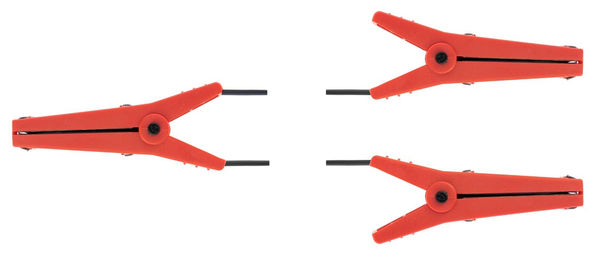 Produktbild von Dreifaches Interfil-Verbindungskabel mit Krokodilklemmen für 40-mm-Band