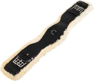Produktbild von Dressurgurt zum Reiten aus Schafsfell Equestro Modello Gisele New