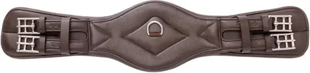 Produktbild von Dressurreitgurt aus Leder ohne Gummiband Kavalkade Comfort