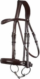 Produktbild von Dressurreittrense aus veganem Leder Montar Normandie ECO