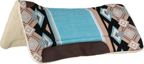 Produktbild von Dressursattel für Pferde mit synthetischem Wollpolster Pool's Western