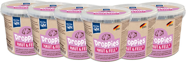 Produktbild von Droppies Haut & Fell - 6 x 400 g