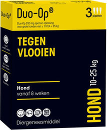 Duo-Op gegen Flöhe - Hund 10 bis 25 kg - 3 Pipetten – Bild 1 von 2